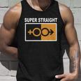 Super Straight Pride Bar Style Unisex Tank Top Gifts for Him