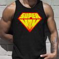 Supermom Super Mom Crest Unisex Tank Top Gifts for Him