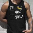 Te Amo Tequila V2 Unisex Tank Top Gifts for Him