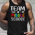 Team Middle School - Middle School Teacher Back To School Unisex Tank Top Gifts for Him