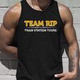 Team Rip Train Station Tours Yellowstone Unisex Tank Top Gifts for Him
