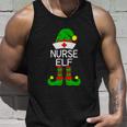 The Nurse Elf Funny Christmas Funny Santa Cute Snowman Ugly Christmas Sweater Unisex Tank Top Gifts for Him