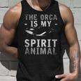 The Orca Is My Spirit Animal Orca Men Women Tank Top Graphic Print Unisex Gifts for Him
