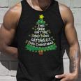 Tree Isnt The Only Thing Getting Lit Ugly Christmas Tshirt Unisex Tank Top Gifts for Him
