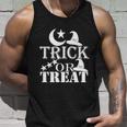 Trick Or Treat Funny Halloween Quote Unisex Tank Top Gifts for Him