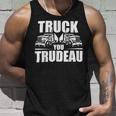 Trucker Truck You Trudeau Canadine Trucker Funny Unisex Tank Top Gifts for Him