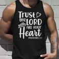 Trust The Lord With All Your Heart Proverbs Unisex Tank Top Gifts for Him
