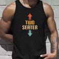 Two Seater 2 Seater Funny Gag Dad Joke Meme Novelty Gift Unisex Tank Top Gifts for Him