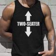 Two Seater Arrow Funny Tshirt Unisex Tank Top Gifts for Him