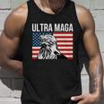 Ultra Maga Patriot Patriotic Agenda 2024 American Eagle Flag Unisex Tank Top Gifts for Him