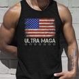 Ultra Maga Shirt Maga King Funny Anti Biden Us Flag Pro Trump Trendy Tshirt V2 Unisex Tank Top Gifts for Him