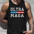 Ultra Mega Patriotic Trump 2024 Republicans American Flag Cute Gift Unisex Tank Top Gifts for Him