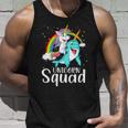 Unicorn Squad Magical Unicorn Riding Narwhal Unisex Tank Top Gifts for Him