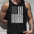 Unmasked Unmuzzled Unvaccinated Unafraid Us Flag Tshirt Unisex Tank Top Gifts for Him