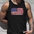 Us Flag Vintage Merican Independence Day On 4Th Of July Great Gift Unisex Tank Top Gifts for Him
