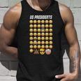 Us Presidents History Unisex Tank Top Gifts for Him
