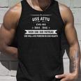 Uss Attu Cve V2 Unisex Tank Top Gifts for Him