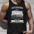 Uss Cascade Ad Unisex Tank Top Gifts for Him