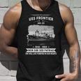 Uss Frontier Ad Unisex Tank Top Gifts for Him