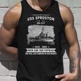 Uss Sproston Dd Unisex Tank Top Gifts for Him