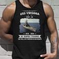 Uss Virginia Cgn Unisex Tank Top Gifts for Him