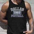 Vintage Dallas Texas Football Est Unisex Tank Top Gifts for Him