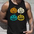 Vintage Pumpkin Halloween Unisex Tank Top Gifts for Him