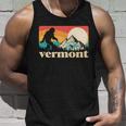 Vintage Vermont Bigfoot Sasquatch Wilderness V2 Unisex Tank Top Gifts for Him