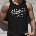 Virginia Is For Lovers Simple Vintage Unisex Tank Top Gifts for Him