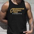Washington Football Team It Is What It Is Unisex Tank Top Gifts for Him