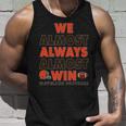 We Almost Always Almost Win Cleveland Football Tshirt Unisex Tank Top Gifts for Him