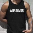 Whatever V3 Unisex Tank Top Gifts for Him