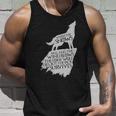 When The Snows Fall The Lone Wolf Dies But The Pack Survives Unisex Tank Top Gifts for Him