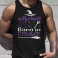 Witches Are Born In October Birthday Halloween Womens Witch Unisex Tank Top Gifts for Him