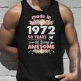 Womens 50 Years Old Gifts 50Th Birthday Born In 1972 Women Girls Unisex Tank Top Gifts for Him