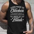 Work Made Us Coworkers But Our Potty Mouths Made Us Friends Men Women Tank Top Graphic Print Unisex Gifts for Him