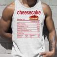 Cheesecake Nutrition Facts Funny Thanksgiving Christmas V3 Unisex Tank Top Gifts for Him