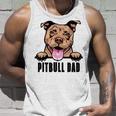 Dogs 365 Pitbull Dad Dog  Pitbull Dad Gift  Unisex Tank Top Gifts for Him