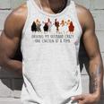 Driving My Husband Crazy One Chicken At A Time V2 Unisex Tank Top Gifts for Him