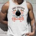 Halloween Candy Countdown Days Till Halloween Orange And Black Men Women Tank Top Graphic Print Unisex Gifts for Him
