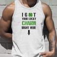 I Got Your Lucky Charm Right Here St Pattys Day V2 Men Women Tank Top Graphic Print Unisex Gifts for Him