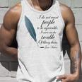 Jane Austen Funny Agreeable Quote Unisex Tank Top Gifts for Him