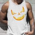 Kids Trick Or Treat Scary Lit Pumpkin Face Halloween Kids Unisex Tank Top Gifts for Him