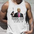 Miss Me Yet Funny Trump Gas Pump Gas Prices Tshirt Unisex Tank Top Gifts for Him