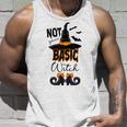 Not Your Basic Witch Halloween Costume Witch Bat Unisex Tank Top Gifts for Him