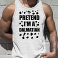 Pretend Im A Dalmatian Costume Halloween Diy Costume Gifts Men Women Tank Top Graphic Print Unisex Gifts for Him
