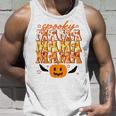 Spooky Mama Spooky Season Funny Halloween Mom Mommy Gifts Unisex Tank Top Gifts for Him