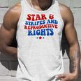 Stars Stripes Reproductive Rights 4Th Of July Groovy Women Unisex Tank Top Gifts for Him