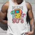Take Me Back To The 90S Casette Tape Retro Men Women Tank Top Graphic Print Unisex Gifts for Him