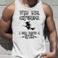 Why Yes Actually I Can Drive A Stick Halloween Witch Unisex Tank Top Gifts for Him